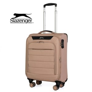 טרולי מזוודה עליה למטוס פרימיום 19″ קלה במיוחד מסדרת Clite מבית חברת היוקרה Slazenger