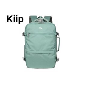 תיק גב למחשב נייד 16 איינץ KIIP קיפ -ירוק מנטה