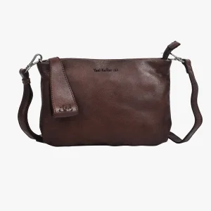 תיק צד מעור בלוק אירופאי ייחודי YAEL KEIDAR יעל קידר