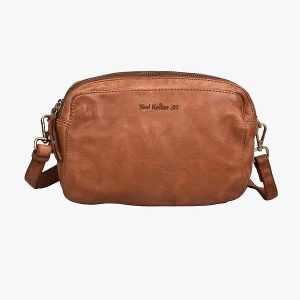 תיק צד במראה קלאסי מעור לנשים YAEL KEIDAR יעל קידר