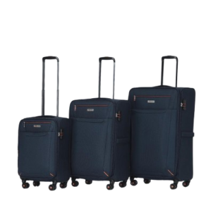 סט 3 מזוודות בד סופר קלות AMERICAN TRAVEL אמריקן טרוול